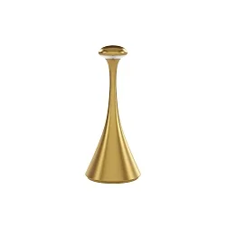 LED-Akku-Tischleuchte NUDROP MINI, IP54, 21cm, 1.8W 2200/2700K (FlexMood) 133lm, Easy-Connect, dimmbar, goldfarben