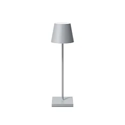 LED Akku-Tischleuchte NUINDIE USB-C, IP54, 2.2W 2200K/2700K (Flex-Mood) 168/197lm, rund, dimmbar