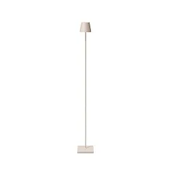 LED-Akku-Stehleuchte NUINDIE USB-C, IP54, 120cm, 2.2W 2200K/2700K (FlexMood), mit Touch-Dimmer + USB-C, dünenbeige
