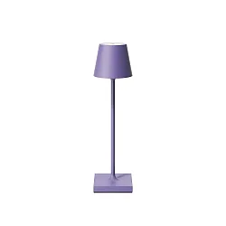 LED Akku-Tischleuchte NUINDIE POCKET USB-C, 21cm, 1,4W Flex-Mood, 2200/2700K, 130lm, IP54, dimmbar, veilchenlila