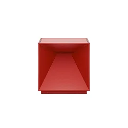 LED-Akku-Tischleuchte NUTALIS, IP54, 2.8W 2200/2700K (FlexMood) 130lm, Easy-Connect, dimmbar, feuerrot