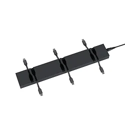 Ladestation NUINDIE, USB-C, 6-fach, IP20, schwarz