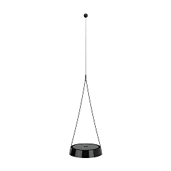 LED Akku-Pendelleuchte MAHINA USB-C-L, IP20, Ø 17cm, 2.2W 2200K/2700K (FlexMood) 168/181lm, dimmbar, schwarz
