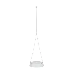 LED Akku-Pendelleuchte MAHINA USB-C-L, IP20, Ø 17cm, 2.2W 2200K/2700K (FlexMood) 168/181lm, dimmbar, weiß