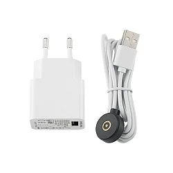 Easy-Connect Plug Ladekabel für NUTALIS/ NUDROP, inkl. Netzteil, 1,2m, weiß