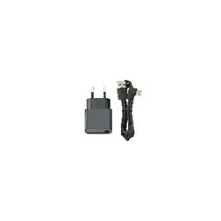 USB-C L Ladekabel inkl Netzteil 120 cm, schwarz