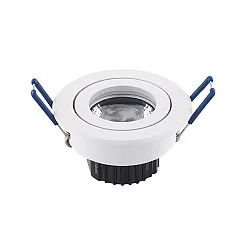 LED Downlight module ARGENT, 6W, 365lm, 3000K, 36°, dimmable, white