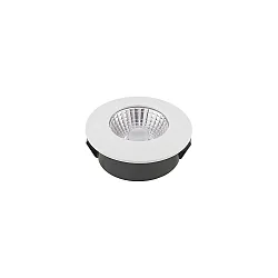 LED Möbel-Einbau-Downlight DILED 60, IP20, Ø 6.7cm, 5W 3000K 330lm 36°, CRi 95, dimmbar starr, weiß