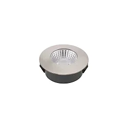 LED Möbel-Einbau-Downlight DILED 60, IP20, Ø 6.7cm, 5W 3000K 330lm 36°, CRi 95, dimmbar starr, stahl