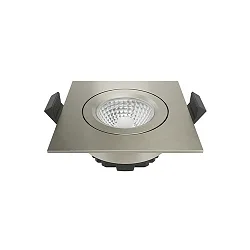 recessed luminaire DILED square IP20, steel dimmable 6W 370lm 2700K 45° 45° CRI 95