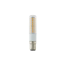 LED Stablampen-Retrofit ECOLUX, B15d, 6.3W 2700K 806lm 320°, nicht dimmbar, klar
