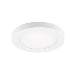 LED Deckenleuchte FLED DOWNLIGHT 3-CCT, mit DIP-Schalter, IP20, CRi >90, UGR<19, schaltbar, weiß, Ø 17cm