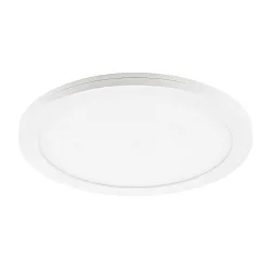 LED Deckenleuchte FLED DOWNLIGHT 3-CCT, mit DIP-Schalter, IP20, CRi >90, UGR<19, schaltbar, weiß, Ø 33cm