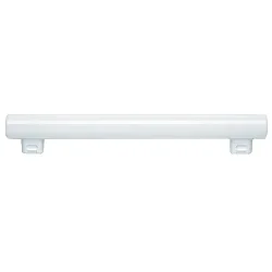 LED Linienlampe LUXAR 2-Sockel 827, 230V, Ø 3cm / L 30cm, S14s, 7W 2700K 500lm 270°, nicht dimmbar, opal