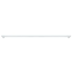 LED Linienlampe LUXAR 2-Sockel 827, 230V, Ø 3cm / L 100cm, S14s, 18W 2700K 1450lm 270°, nicht dimmbar, opal