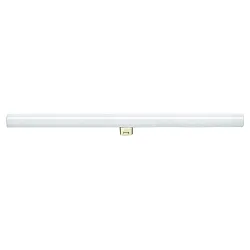 LED Linienlampe LUXAR 1-Sockel 827, 230V, Ø 3cm / L 50cm, S14d, 9W 2700K 700lm 270°, nicht dimmbar, opal