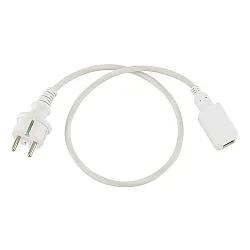 Einspeisung für 230V Hochvolt LED Strips, mit Stecker