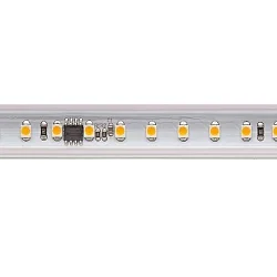 LED Streifen Hochvolt, IP65, 230V, 120 LED/m, 8W/m, 50m Rolle / B 1.5cm, 4000K 560lm/m 120°, CRI 90, nicht dimmbar