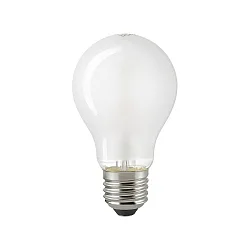 LED Filamentlampe NORMAL A60, 230V, Ø 6cm / L 10.4cm, E27, 4.5W 2700K 470lm 300°, dimmbar, matt