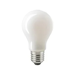 LED Filamentlampe NORMAL A60, 230V, Ø 6cm / L 10.4cm, E27, 8.5W 2700K 1055lm 300°, dimmbar, opal schattenfrei