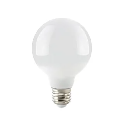 LED Filament-Globelampe G80, E27, 9W 2700K 1055lm 300°, CRi> 90, dimmbar, opal