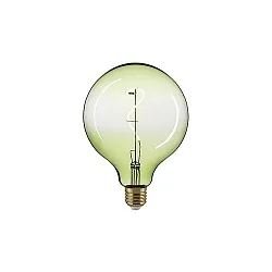 LED ORIENTAL Globelampe GIZEH G125 GRÜN, 230V, Ø 12.5 / L 18cm, 230Vac, E27, 4W 2200K 230lm 330°, dimmbar, klar