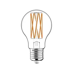 LED Filamentlampe NORMALE, E27, 3,8W, 3000K, 806lm, dimmbar, klar
