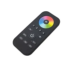 Hand-Fernbedienung KS-SIG-CONTROL_5 mit Touch-Control und Tasten, 4 Kanal CCT - Tunable White, Schwarz