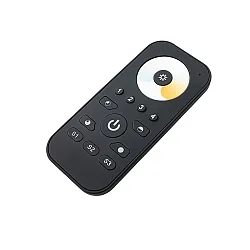 Hand-Fernbedienung KS-SIG-CONTROL_5 mit Touch-Control und Tasten, 4 Kanal RGB / RGBW, Schwarz