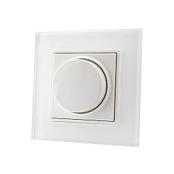 Funk-Wand-Fernbedienung KS-SIG-CONTROL_2, ohne Einbau, Drehknopf, 1 Kanal DIM