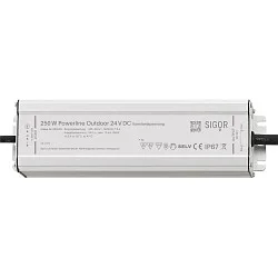 Outdoor LED Treiber POWERLINE, IP67, 100-240V AC / sek. 24VDC, 250W / 1450mA, schaltbar