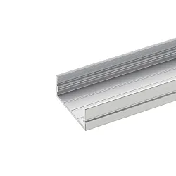 LED Aufbauprofil KS-SIG-PROF5, für LED Strips bis 2.06cm Breite, Länge 200cm / 2.3 x 0.77cm, Aluminium