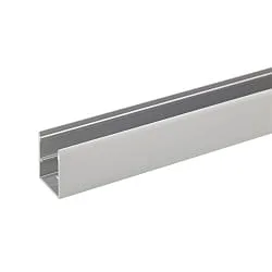 Kabelkanalprofil 16 ART 1617 für ART TOP, ART TOP 3D und ART SIDE, 1m, silber