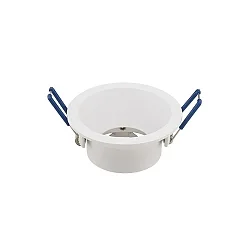 Einbauleuchte Rund 82mm, zurückgesetzt, weiss
