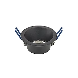 recessed luminaire set back GU5,3 IP20, black