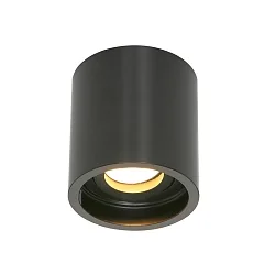 Aufbau-Downlight PÉLITE SPOT, Ø 8.5cm, GU10 max. 40W, starr, schwarz matt