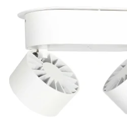 LED Deckenleuchte FEZ, 2-flammig, 2× 8W, 2700K, 700lm, IP20, weiß