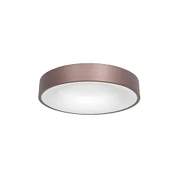 ceiling luminaire RINGLEDE - Ø 30CM small, round, direct / indirect IP20, black matt dimmable