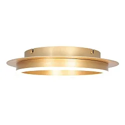 ceiling luminaire RINGLUX 1 flame IP20, gold dimmable