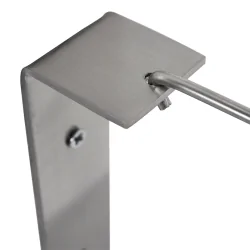 wall luminaire ELEGANT CLASSY 1 flame E27 IP20, steel dimmable
