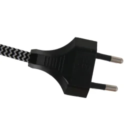 wall luminaire ELEGANT CLASSY 1 flame E27 IP20, black dimmable