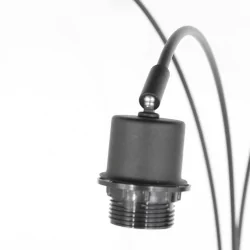 floor lamp SPARKLED LIGHT 3 flames E27 IP20, black dimmable