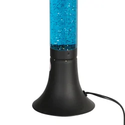 Tischleuchte VOLCAN, zylindrisch, 1-flammig, E14, 25W, 2700K, 150lm, IP20, schwarz