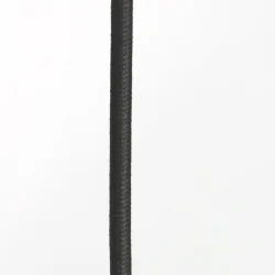Pendelleuchte DROVIA, Ø22,5cm, 1-flammig, E27, IP20, schwarz/rauchfarben