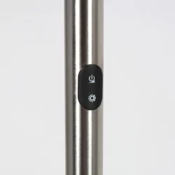 floor lamp DAPHNE 2 1 flame IP20, steel dimmable