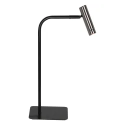 table lamp LUMO 1 flame IP20, black dimmable