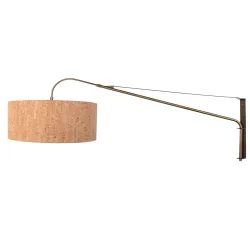 wall luminaire ELEGANT CLASSY 1 flame E27 IP20, bronze dimmable