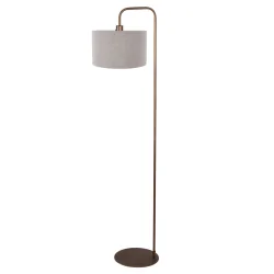 floor lamp STANG 1 flame E27 IP20, bronze dimmable