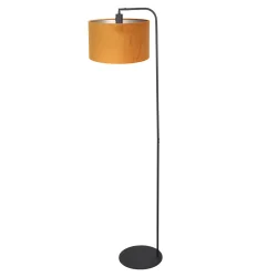 floor lamp STANG 1 flame E27 IP20, black dimmable