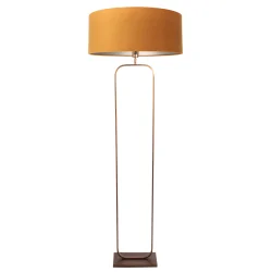 floor lamp STANG 1 flame E27 IP20, bronze dimmable
